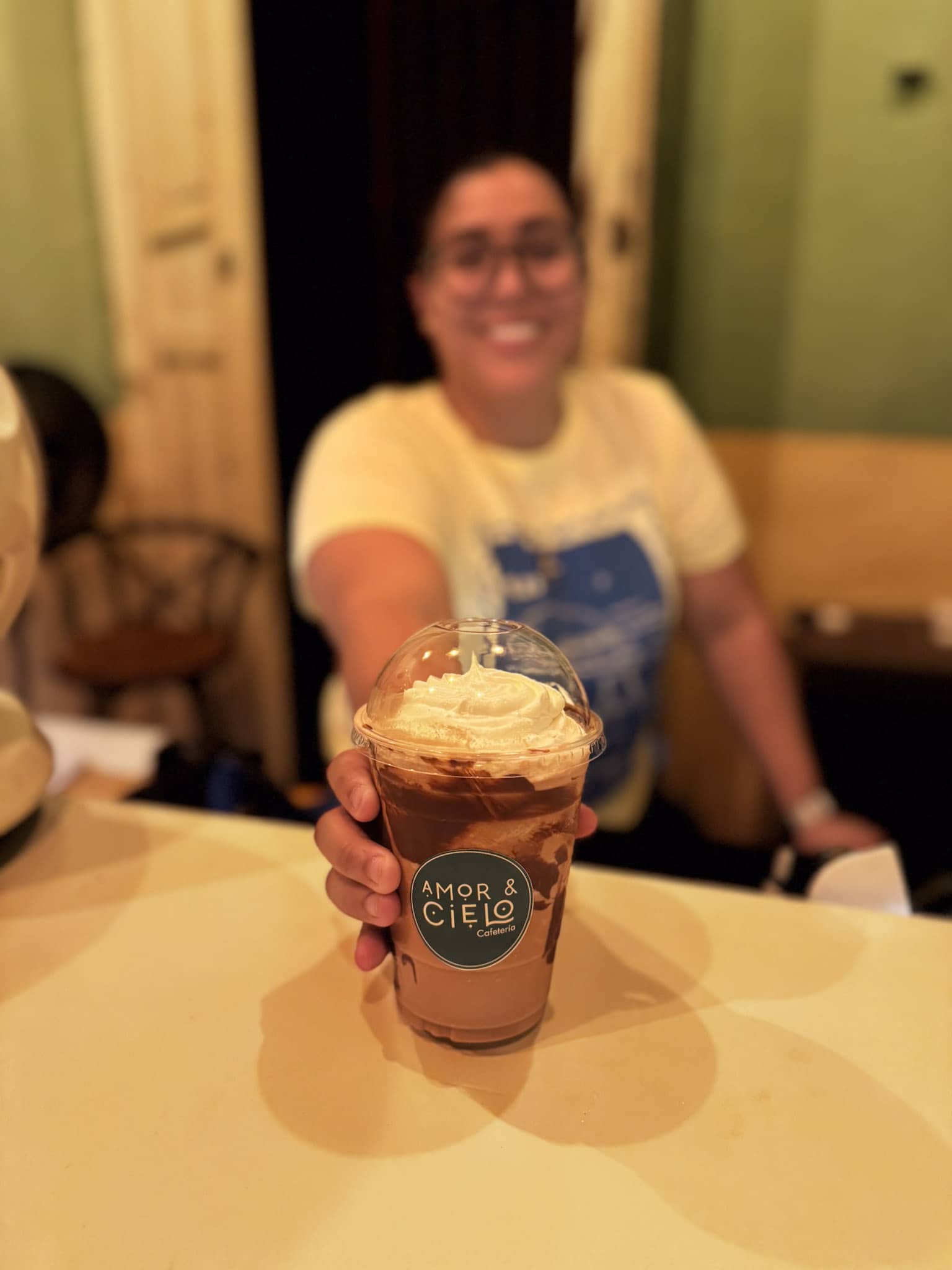 Frappe de chocolate Amor & Cielo